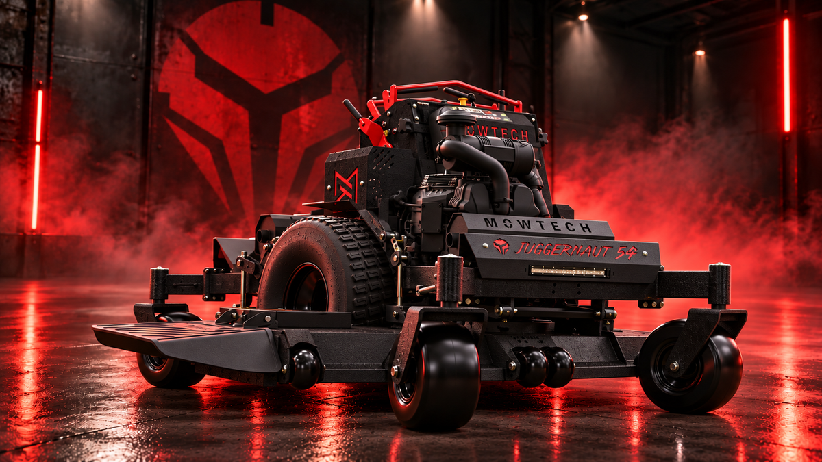juggernaut54 mowtech stand on mower