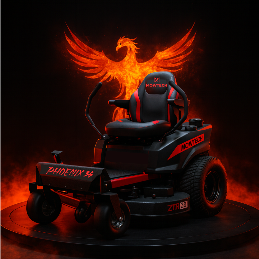 Mowtech Phoenix sit down mowers