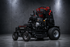 Mowtech Reaper X 32 commercial stand-on mower left side showing compact stand-on design and fabricated steel deck