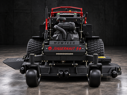 MOWTECH Juggernaut 54 XL commercial stand-on mower front right view