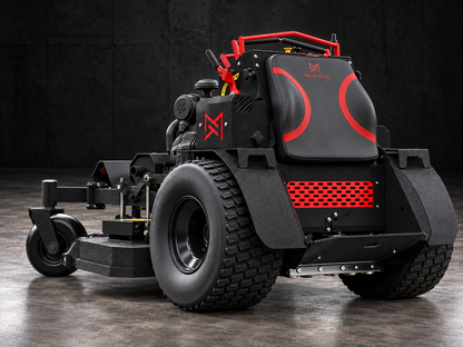 MOWTECH Juggernaut 54 XL commercial stand-on mower front view