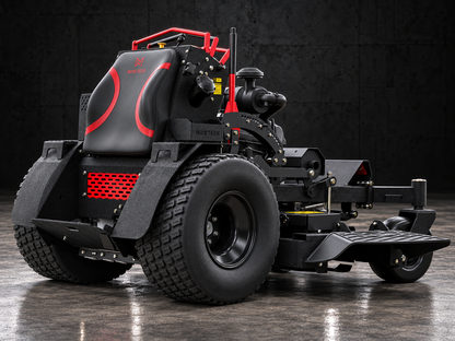 MOWTECH Juggernaut 61 XL commercial stand-on mower rear left view