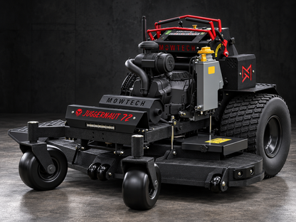 MOWTECH Juggernaut 72 XL commercial stand-on mower front right view for sale